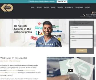 Kissdental.co.uk(Dentist in manchester) Screenshot
