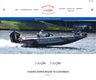 Kisselkrafts.com(Kissel Krafts Professional Bass Fishing Rods) Screenshot