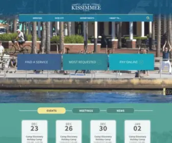 Kissimmee.org(Kissimmee Responds to COVID) Screenshot