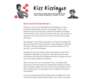 Kisskissinger.com(Ginger Marin) Screenshot