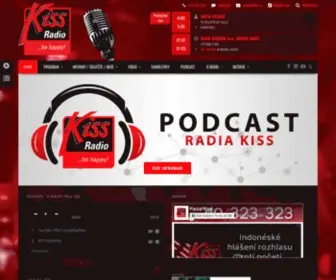 Kissmorava.cz(Radio Kiss ...be happy) Screenshot
