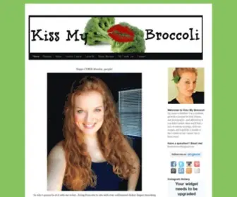 Kissmybroccoliblog.com(Living life) Screenshot
