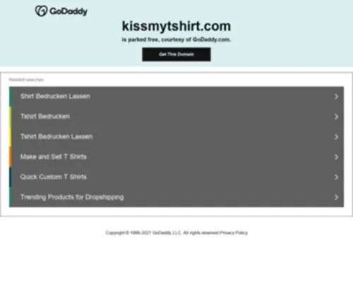 Kissmytshirt.com(Kissmytshirt) Screenshot