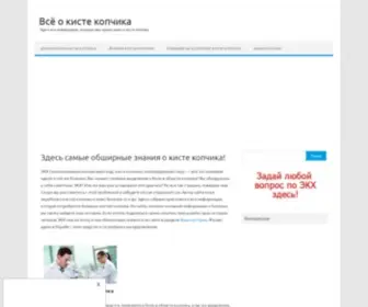 Kista-Kopchika.ru(Здесь самые обширные знания о кисте копчика) Screenshot