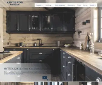 Kistefosmobler.no(Kistefos møbler) Screenshot