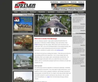 Kistlerbuildings.com(Agricultural building) Screenshot