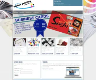 Kistlerprinting.com(Kistler Printing) Screenshot