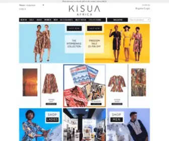 Kisua.com(Shop African Fashion Online) Screenshot