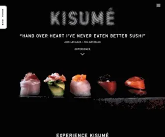 Kisume.com.au(KISUMÉ) Screenshot