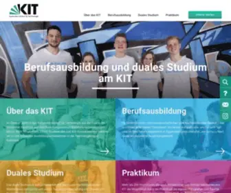 Kit-Ausbildung.de(Startseite &vert) Screenshot