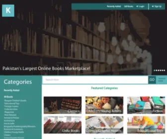 Kitabain.com(Online Book Marketplace) Screenshot