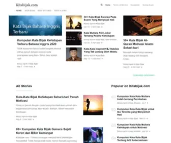 Kitabijak.com(Kumpulan Kata Mutiara Bijak Penuh Motivasi) Screenshot