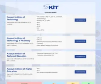 Kit.ac.in(Kanpur Institute of Technology) Screenshot
