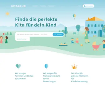 Kitaclub.ch(Kinderbetreuung Schweiz) Screenshot