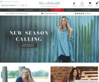 Kitandkaboodal.com(Lagenlook Clothing) Screenshot