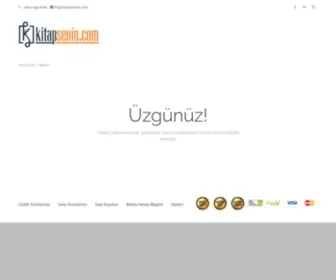 Kitapsenin.com(Kitap Senin Hayat Senin) Screenshot