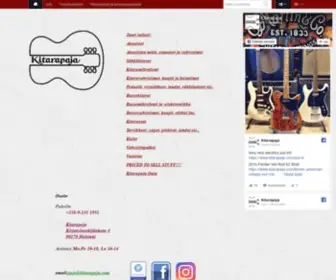 Kitarapaja.com(Käytetty kitara) Screenshot