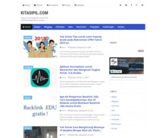 Kitasipil.com(Dedicated to share tech news) Screenshot