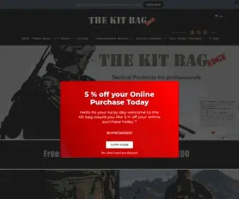 Kitbag.com.au(Kit Bag Tactical) Screenshot