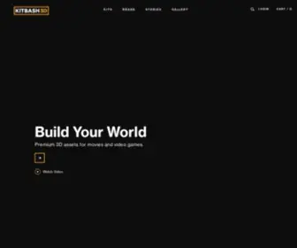 Kitbash3D.com(Premium 3D Assets for Movies & Video Games) Screenshot