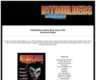 Kitbuildersmagazine.com(Kit Builders Magazine) Screenshot