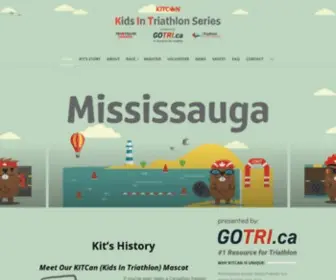 Kitcanseries.ca(Kids In Triathlon Series) Screenshot