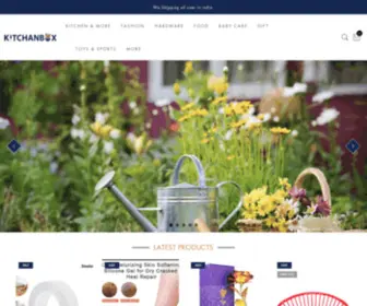 Kitchanbox.com(Create an Ecommerce Website and Sell Online) Screenshot