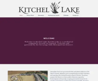 Kitchellake.com(Kitchel Lake) Screenshot