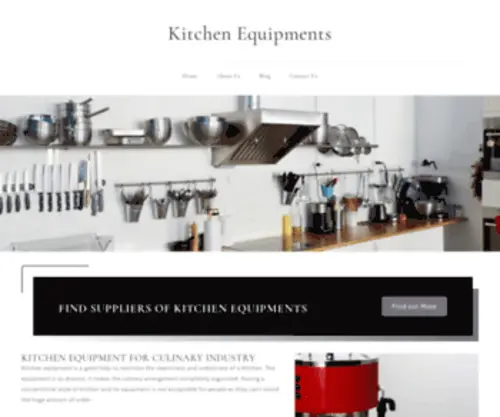 Kitchen-Online-Store.com(Kitchen Equipments) Screenshot