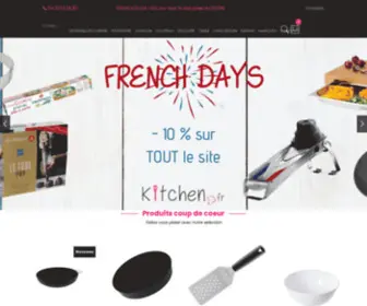 Kitchen.fr(Vente ustensiles de cuisine (Couteau) Screenshot