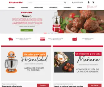 Kitchenaid.com.ar(KitchenAid Argentina) Screenshot