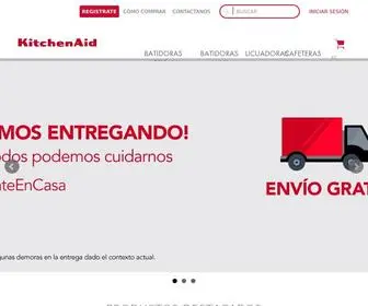 Kitchenaidoficial.com.ar(KitchenAid Argentina) Screenshot
