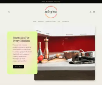 Kitchenaldente.com(HomeAlDente) Screenshot