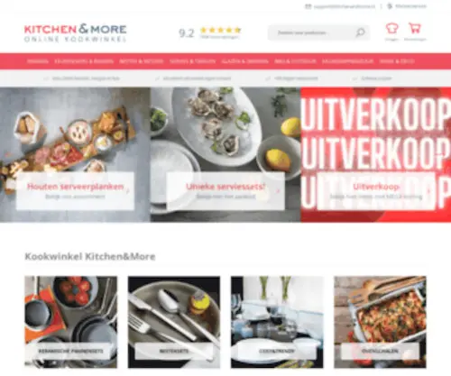 Kitchenandmore.nl(Kitchenandmore) Screenshot
