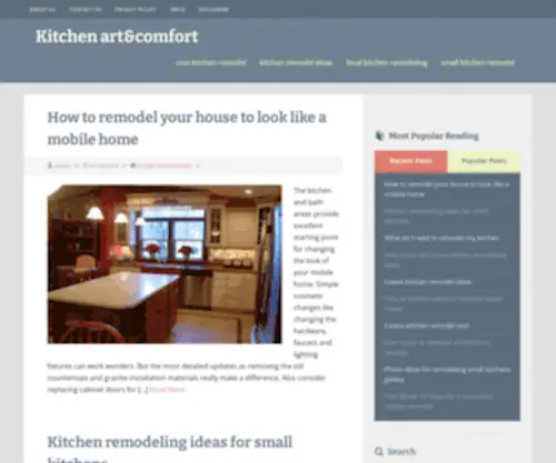 Kitchenartcomfort.com(Kitchenartcomfort) Screenshot