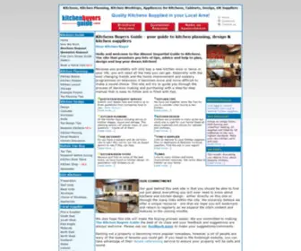 Kitchenbuyersguide.com(Kitchens Buyers Guide) Screenshot