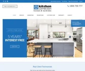 Kitchenconnection.com.au(Kitchen design and kitchen renovations) Screenshot