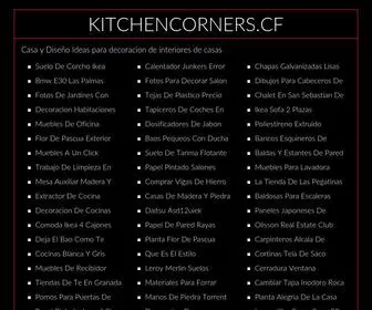 Kitchencorners.cf(Casa y Dise) Screenshot