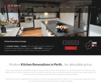 Kitchendesignperth.com.au(Kitchen Renovations Perth) Screenshot