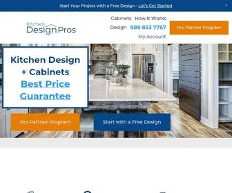 Kitchendesignpros.com(Kitchen Cabinets Online) Screenshot