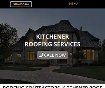 Kitcheneraffordableroofing.ca(Kitchener Roofing) Screenshot