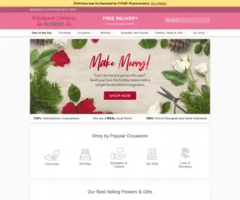 Kitchenerontarioflorist.com(Kitchener Ontario Florist) Screenshot