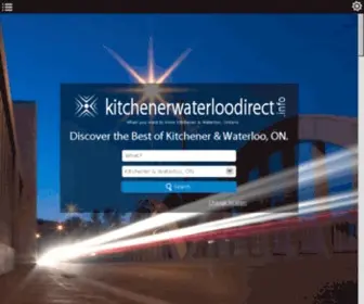 Kitchenerwaterloodirect.info(When you want to know Kitchener & Waterloo) Screenshot