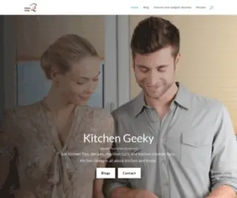 Kitchengeeky.com(Kitchen Geeky) Screenshot