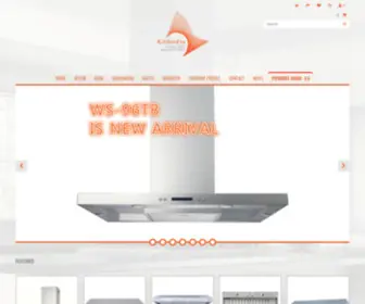 Kitchenhooddepot.com(KitchenEra Range Hood Manufactured) Screenshot