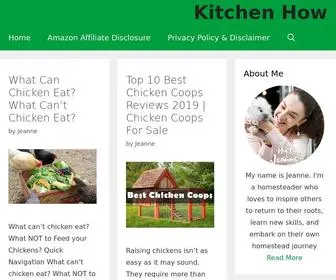 Kitchenhow.com(Life on the Homestead) Screenshot