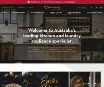 Kitchenhq.com.au(Winning Appliances) Screenshot