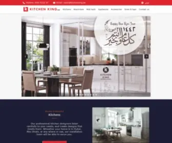 Kitchenking.ae(Kitchen Cabinet and Wardrobes design company in UAE) Screenshot