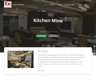 Kitchenminepune.in(Kitchen Mine in Pune) Screenshot