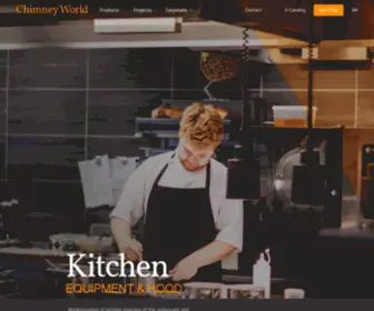 Kitchenqatar.com(Chimney World) Screenshot